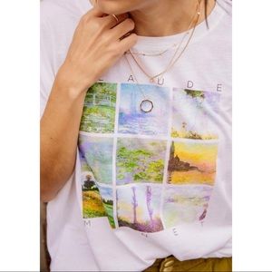 Urban Outfitters Future State Monet Collage Tee
